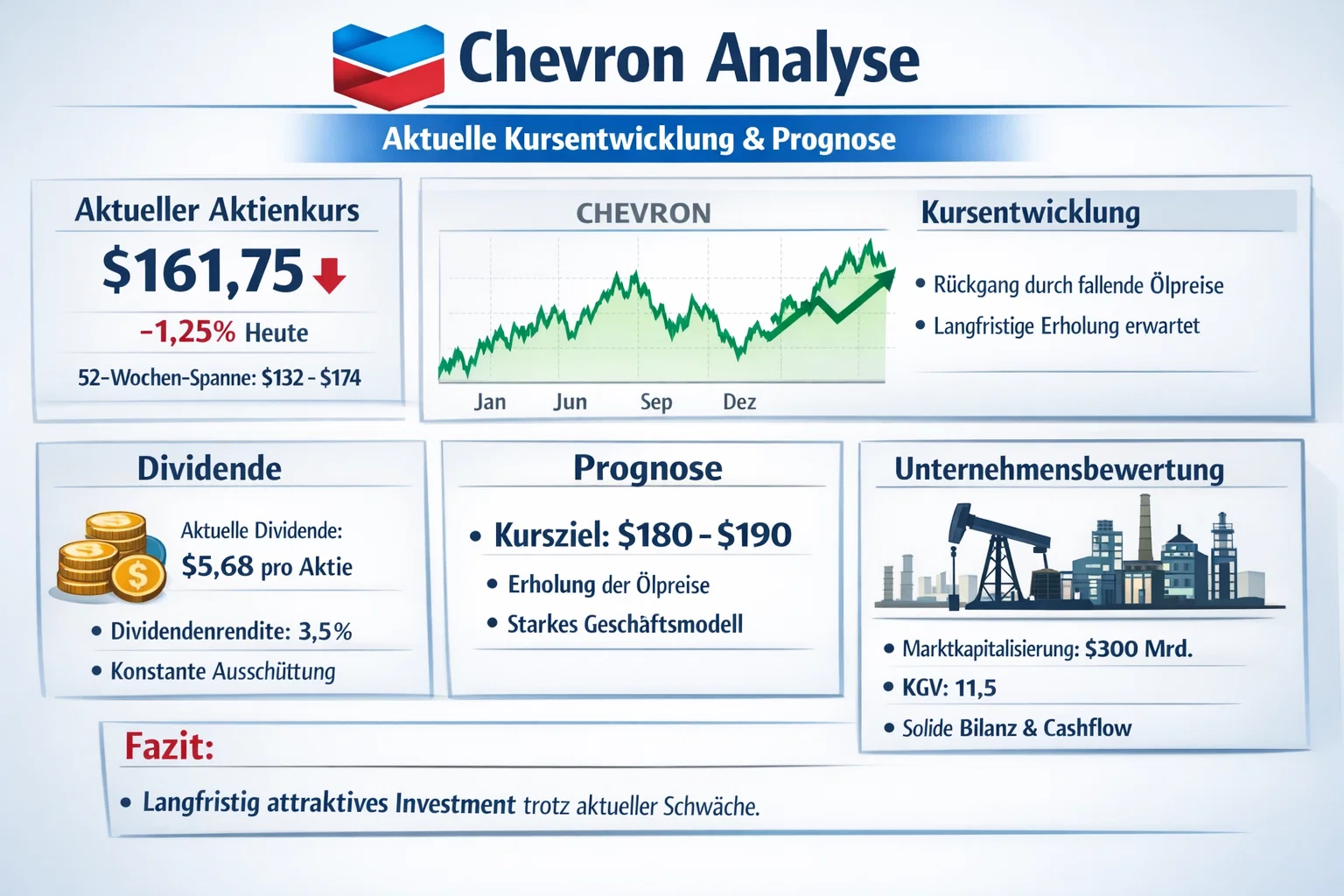 chevron aktie
